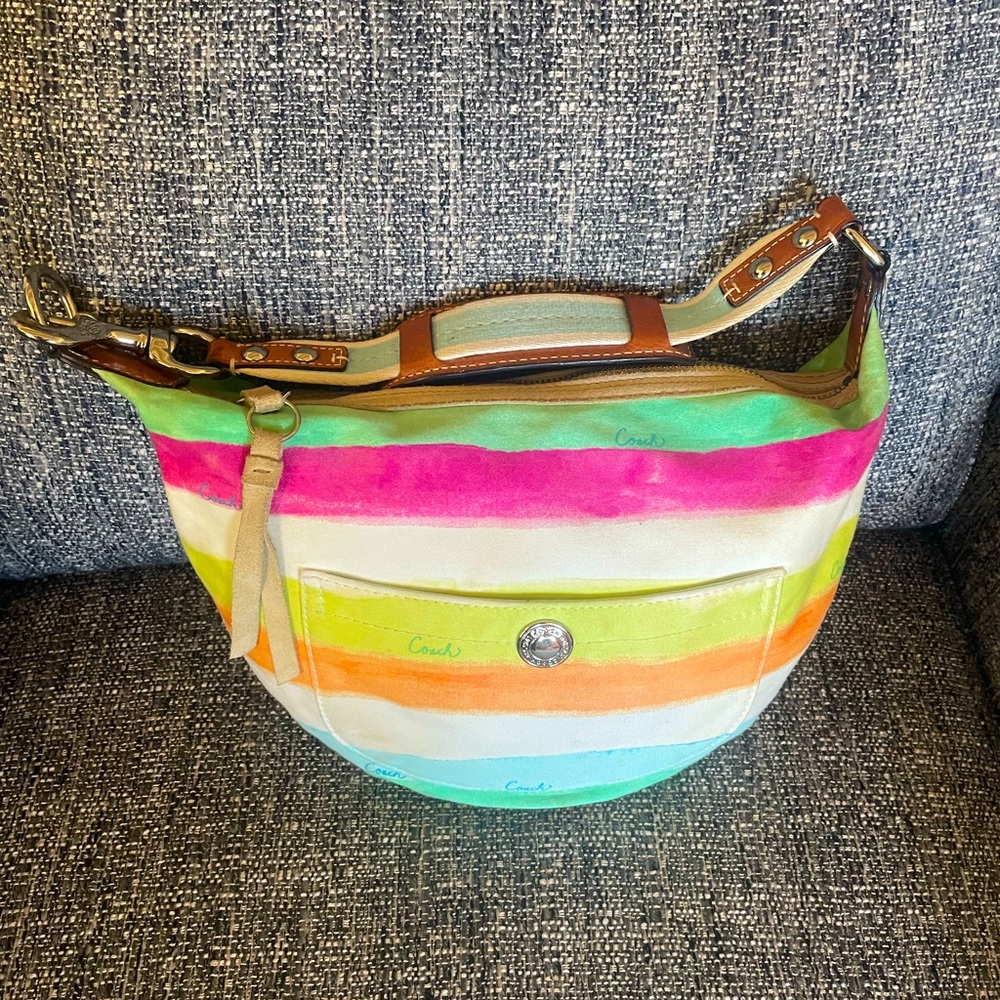 COACH Cute Colorful Coach Purse/Shoulder Bag